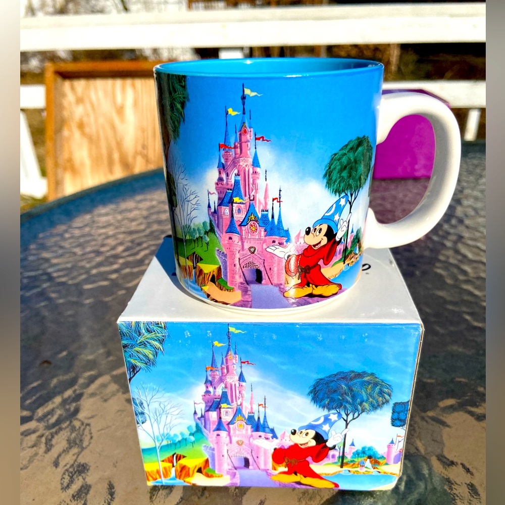 Disney Commemorative Euro Disney Mug Vintage 1992